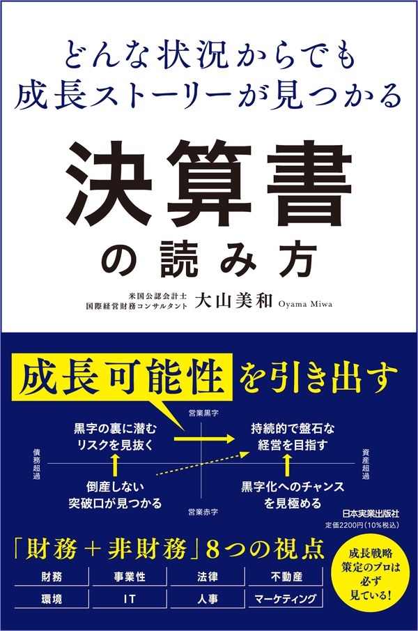 『どんな状況からでも成長ストーリーが見つかる 決算書の読み方』の表紙
